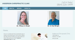 Desktop Screenshot of andersonchiropracticsc.com