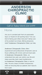 Mobile Screenshot of andersonchiropracticsc.com